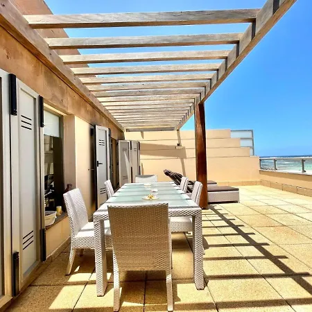 Estupendo Apartamento, Wifi Alta Velocidad, Vista Oceano, Junto A La Playa, El Cotillo Lejlighed *