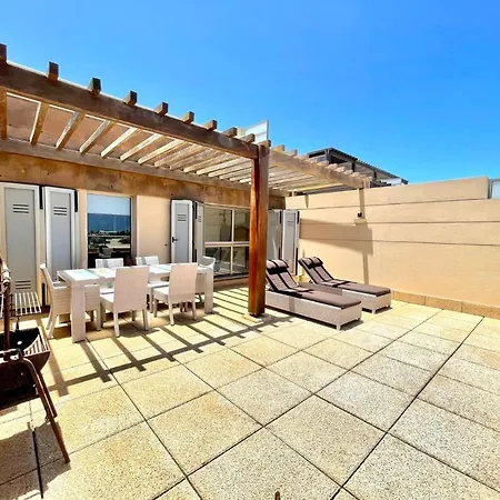 Estupendo Apartamento, Wifi Alta Velocidad, Vista Oceano, Junto A La Playa, El Cotillo Lejlighed *
